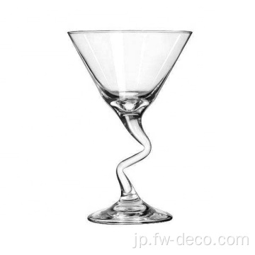 ユニークなZ-Stem Martini Glass Cocktail Glassesセット